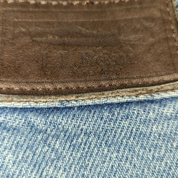 2 pairs of LL Bean National Fit Jean's - Picture 8 of 10